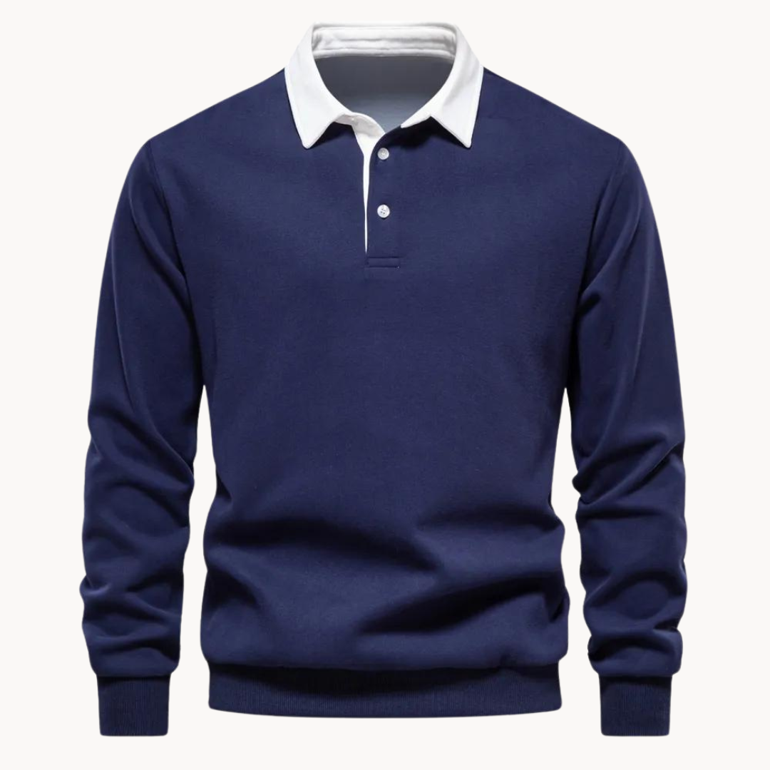 Arnfried | Casual Craft Polo-Pullover