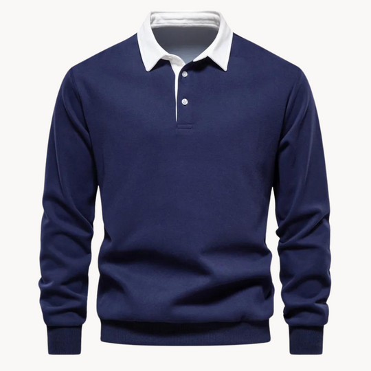 Arnfried | Casual Craft Polo-Pullover