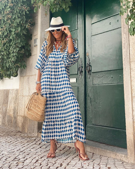 Eveline | Boho Maxi-jurk