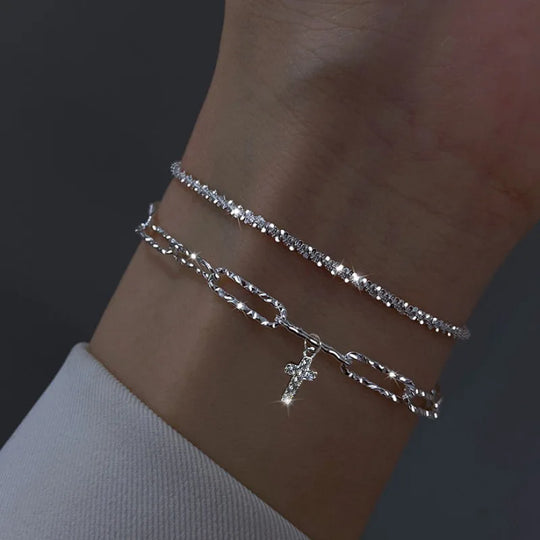 Natalie | Fonkelend Armband